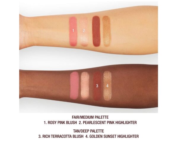 Charlotte Tilbury Mini Hollywood Blush & Glow Palette - Imagem 4