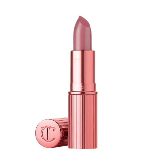Charlotte Tilbury 
K.I.S.S.I.N.G Satin Shine Lipstick cor Icon baby