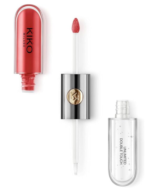 KIKO MILANO, Unlimited Double Touch, Batom e Gloss Incolor, Cor 115