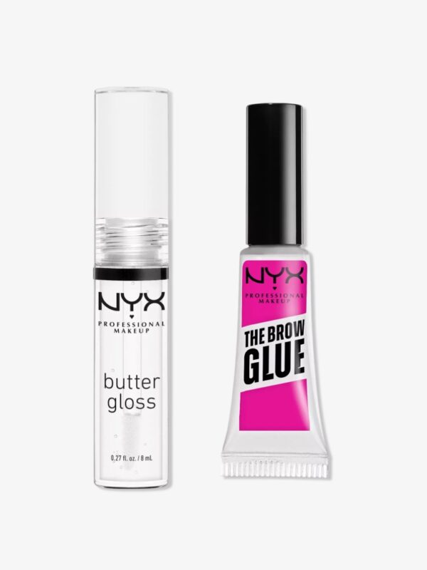 NYX Professional Makeup
 Butter Gloss & Brow Glue Duo