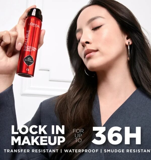 L'Oréal Paris fixador spray Infallible 3segundos - Imagem 2