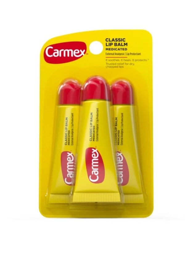 Carmex hidratante labial clássico pack 3 - Imagem 4