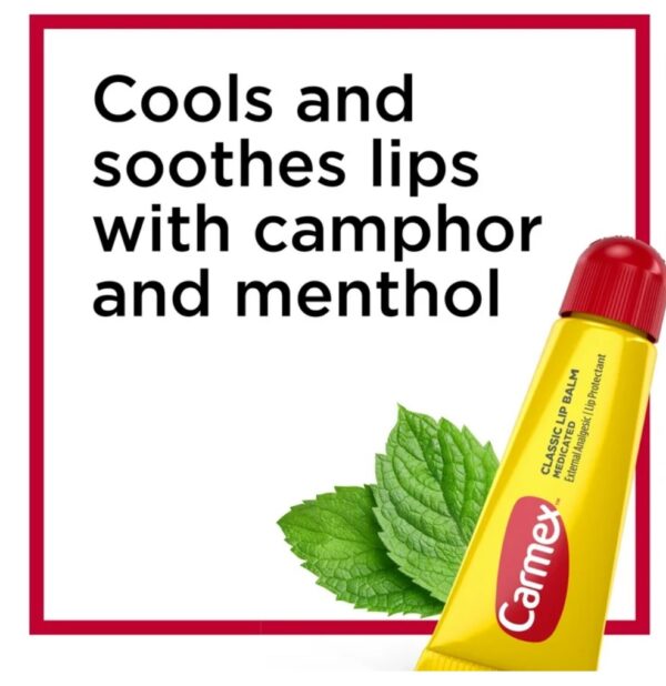 Carmex hidratante labial clássico pack 3 - Imagem 3