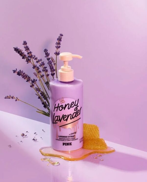 Hidratante Corporal Honey Lavender Lotion Pink Victoria's Secret 414ml - Imagem 2