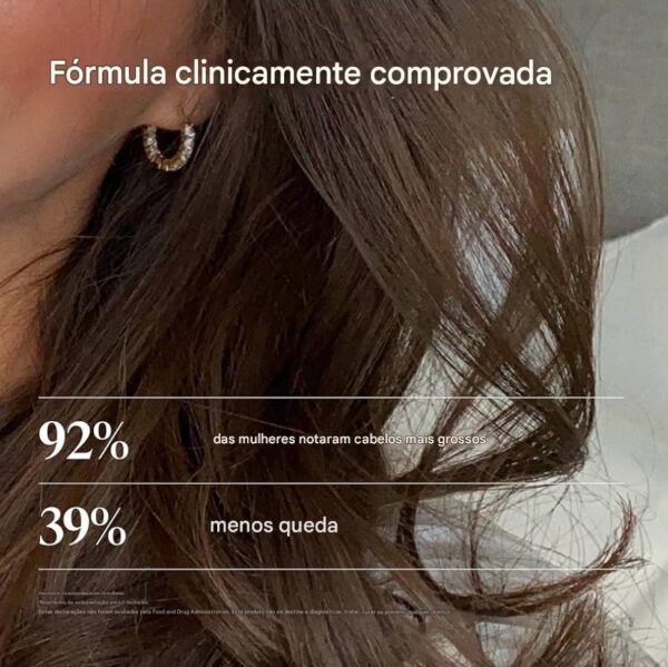 Suplementos Viviscal para crescimento capilar feminino, para cabelos mais grossos e volumosos, nutre o cabelo ralo e a queda, 60 dias de suplementação - Imagem 5