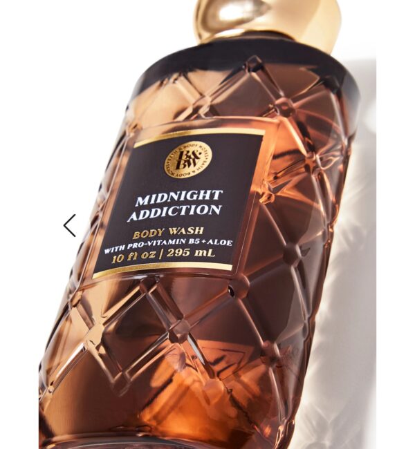 Midnight Addiction Bath & Body Works sabonete em gel 295ml - Imagem 2