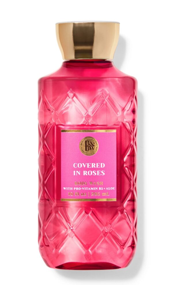 Covered In Roses Bath & Body Works sabonete em gel 295ml