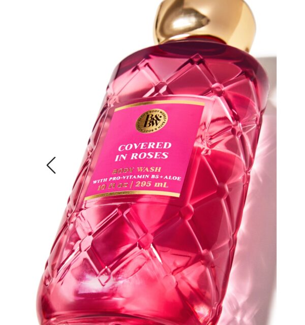 Covered In Roses Bath & Body Works sabonete em gel 295ml - Imagem 2