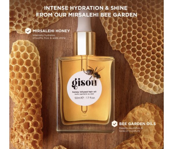 Gisou óleo capilar fragrância mel 20ml - Imagem 4