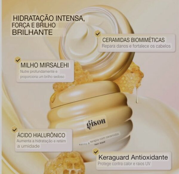 Máscara de hidratação Gisou 230ml - Imagem 2