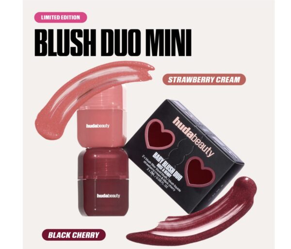 HUDA BEAUTY Mini Baby Blush Duo - Imagem 2