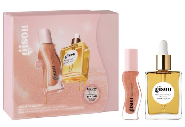 Gisou  Glossy & Glazed Hair & Lip Oil