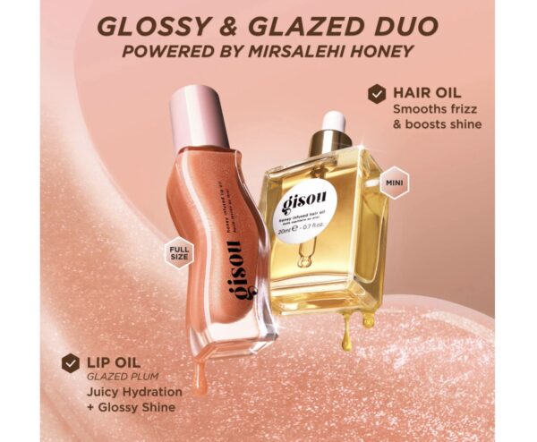 Gisou  Glossy & Glazed Hair & Lip Oil - Imagem 2