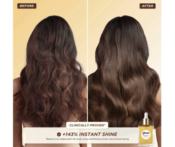 Gisou  Glossy & Glazed Hair & Lip Oil - Imagem 3